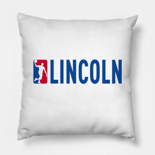 Lincoln NBA Basketball Custom Player Your Name T-Shirt Pillow