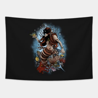 Lion Fish Queen Tapestry