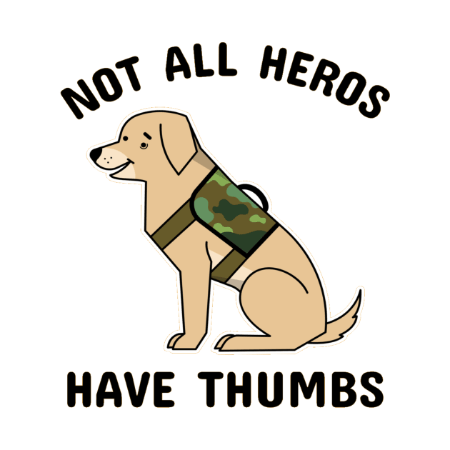 Not all hero's have thumbs by AthleteCentralThreads