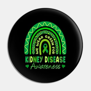 Green For ney Month 2024 Pin