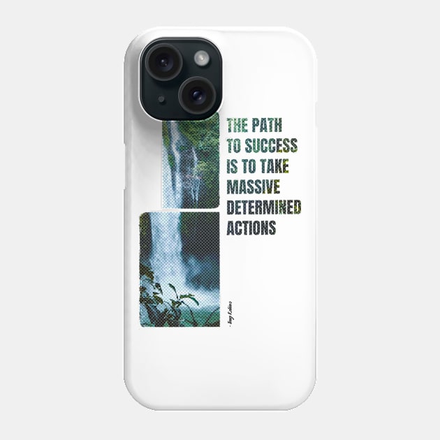 Motivation Inspiration Quote Phone Case by LR_Collections