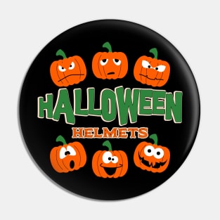 Halloween Helmets Bike Pin