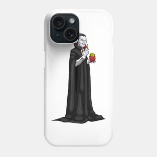 Vampire Halloween French fries Phone Case