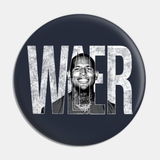 waller typography Pin