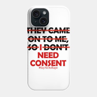 Say NO to Rape I Phone Case