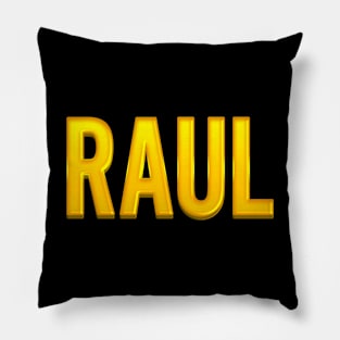 Raul Name Pillow