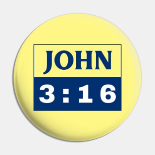 Bible Verse John 3:16 | Christian Pin