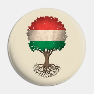 Tree of Life with Hungarian Flag Pin