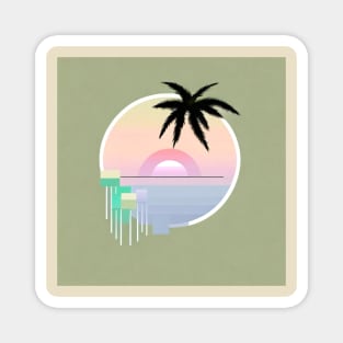 Venetian Palms 3 Magnet