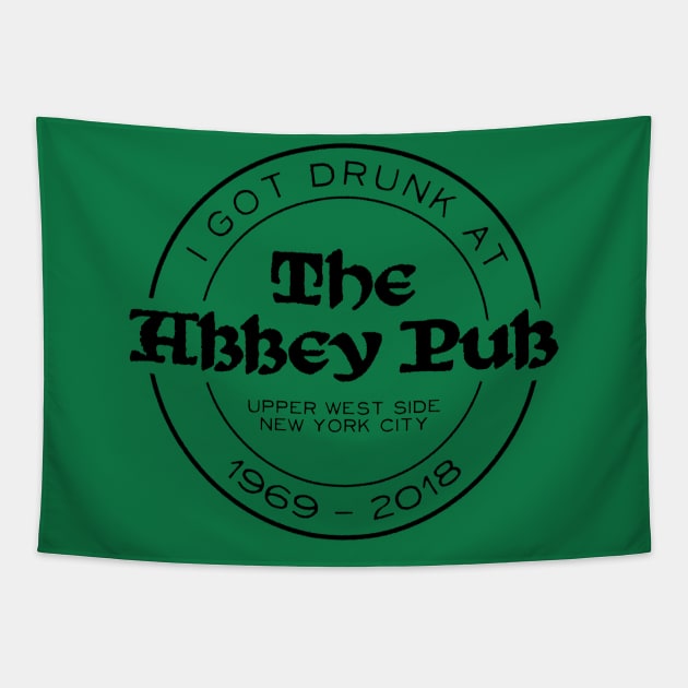 Abbey Pub - R.I.P. Stamp Tapestry by UselessRob