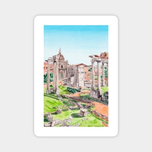 Roman Forum, Italy Magnet