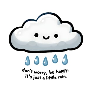 Happy Cloud Embracing the Rain T-Shirt