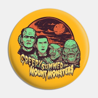 Creepy Summer in Mount Monsters Pin