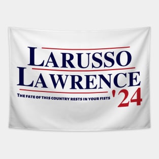Daniel Larusso and Johnny Lawrence for President, Eagle Fang & Miyagi-Do Tapestry
