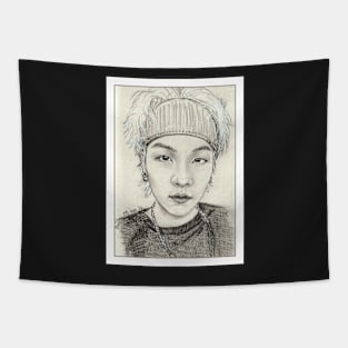 Yoongi Sowoozoo Selca Tapestry