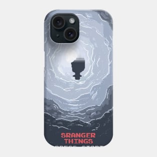 Stranger Things 2 Video Game Pixel Art Mashup T-Shirt Phone Case