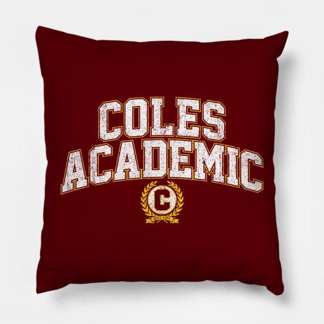 Coles Academic High Pillow by huckblade