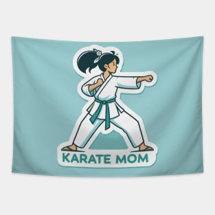 Karate mom art Tapestry