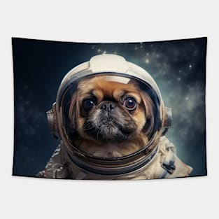 Astro Dog - Pekingese Tapestry