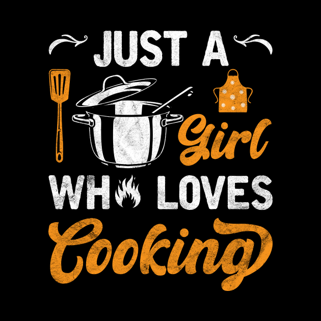 Cooking Lover Gifts Women Just A Girl Who Loves Cooking Cooking