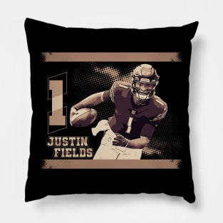 Justin Fields Pillow