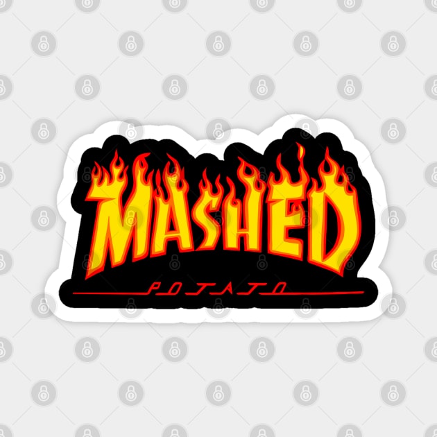 Mashed Potato Magnet by Smaragus