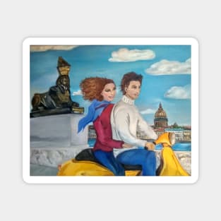 Saint-Petersburg, University Embankment Magnet