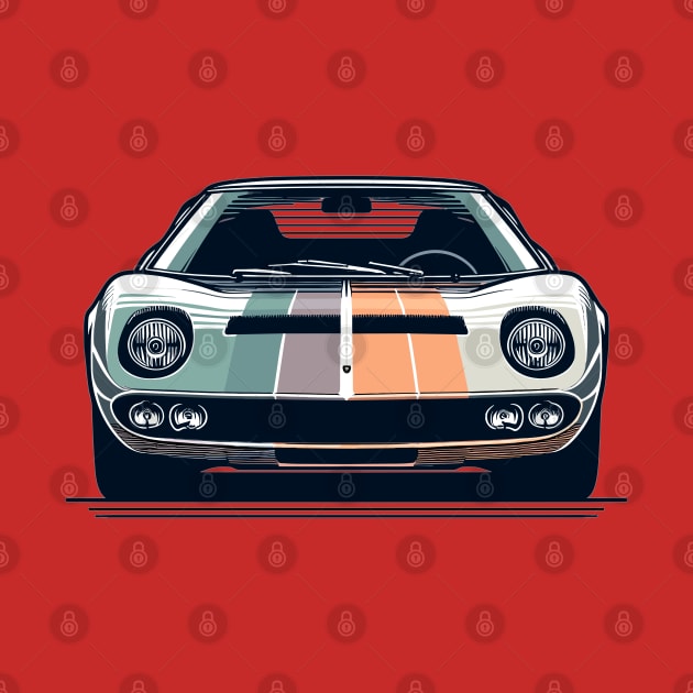 Lamborghini Miura by Vehicles-Art