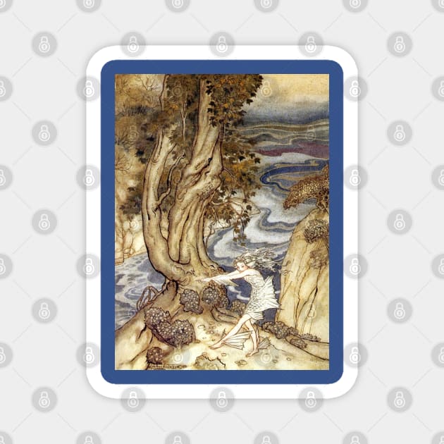 The Tempest, Arthur Rackham Magnet by forgottenbeauty