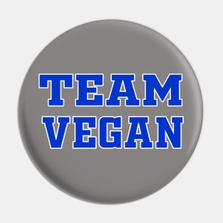 Team Vegan #1 Pin