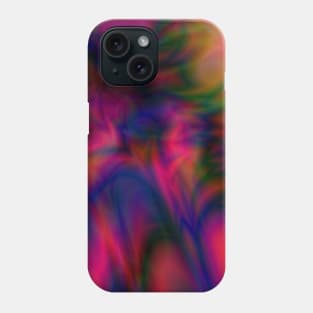 multicolored texture design Phone Case