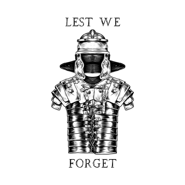 Etched in History: Lest We Forget the Glory of the Roman Empire by Holymayo Tee