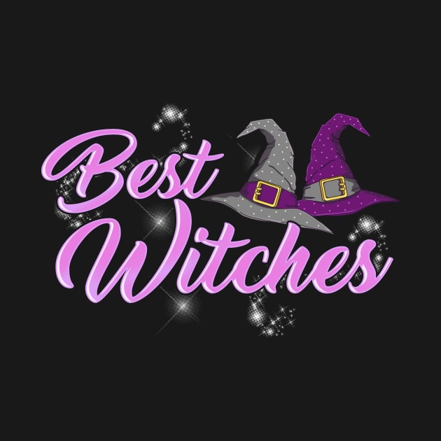 Best Witches Cute Halloween Witch Best Wishes Pun by theperfectpresents
