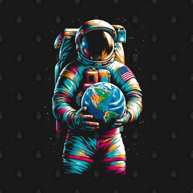 Astronaut Outer Space Science Planet Earth Novelty Space by KsuAnn