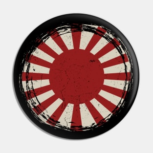 Japan Vintage Flag Pin