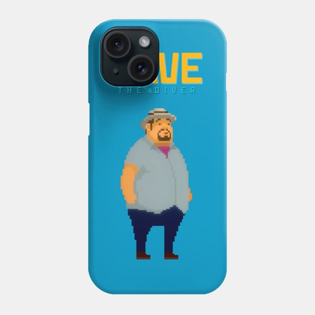 DAVE the diver Fan Art Phone Case by Buff Geeks Art