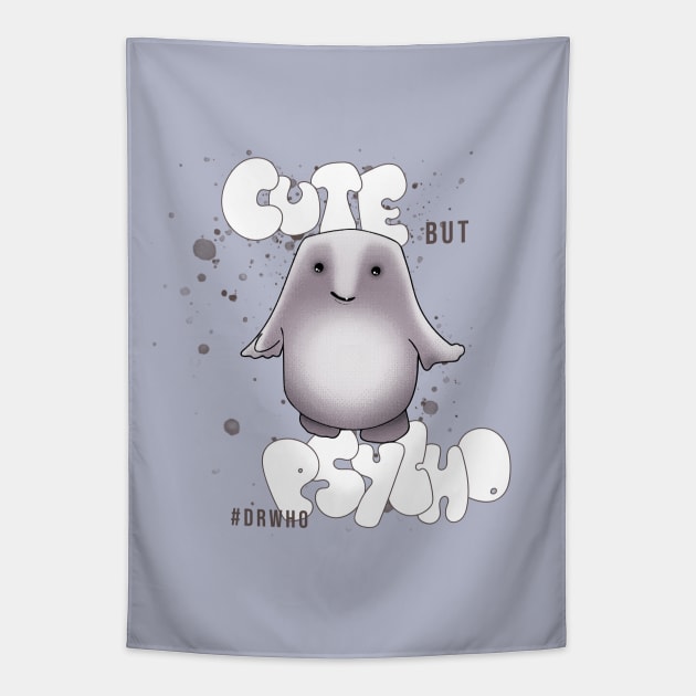 cute adipose: beware! Tapestry by novacaine