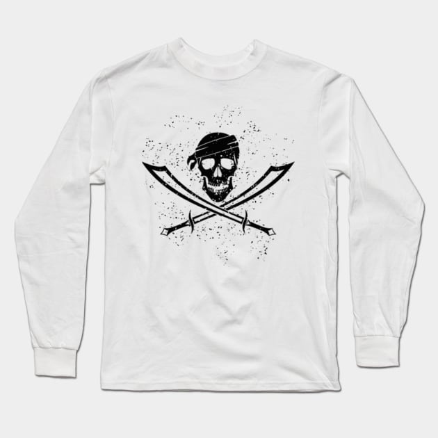 Raise the Jolly Roger Long Sleeve T-Shirt