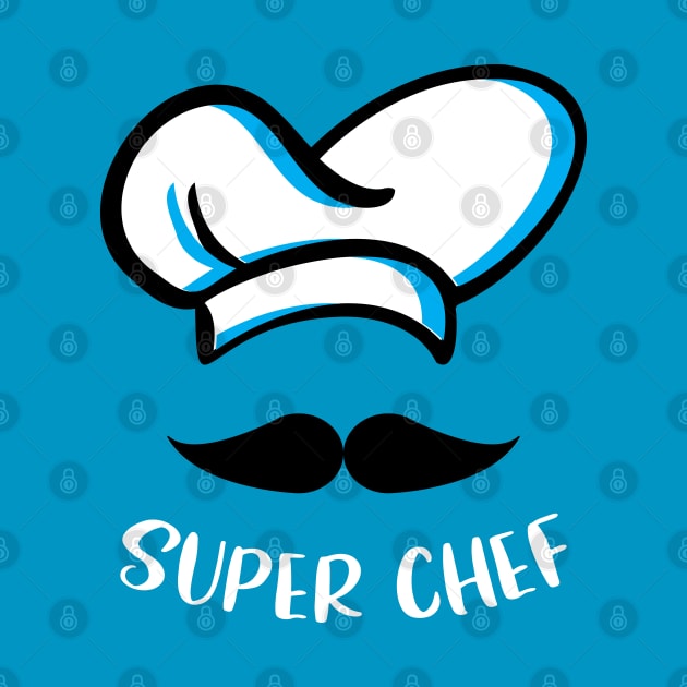 Chef hat for cooking or food concept by Sabai Art