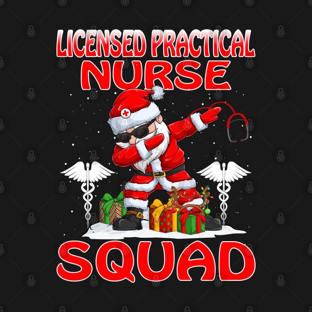 Christmas Licensed Practical Nurse Squad Reindeer by intelus