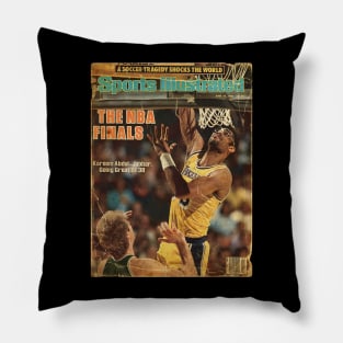 COVER SPORT - SPORT ILLUSTRATED - THE NBA FINALS 1985 Pillow