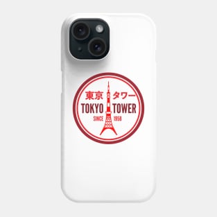 Tokyo Tower (round) Phone Case