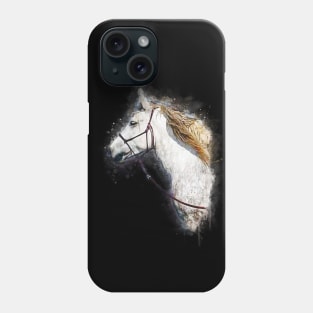 Magnificent Percheron Draft Horse Head 1 Phone Case