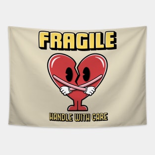 Fragile heart Tapestry