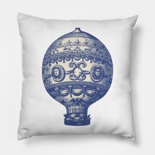 Blue Balloon Pillow