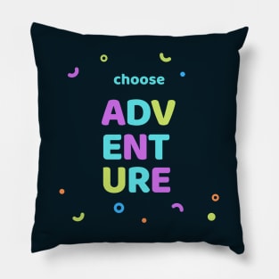 Choose Adventure! Pillow