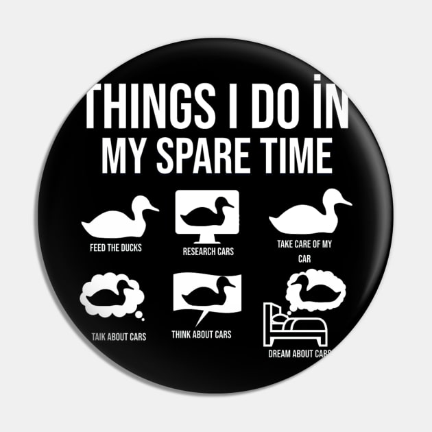 Things I Do In My Spare Time Duck Lover T-shirt, Funny Duck T-shirt, Lover T-Shirt, Dream About Duck Tee, Spare Time T-shirts Pin by Artistic Design