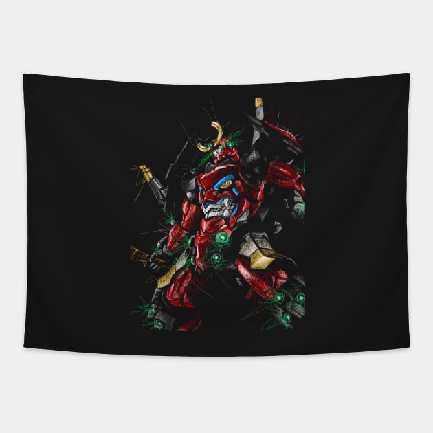 Gurren Lagann Tapestry by Shawngkolon