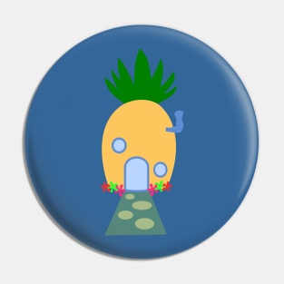 Under Sea Pineapple Pin