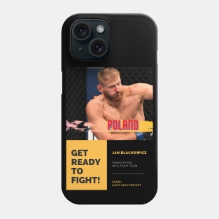 Jan Blachowicz - UFC Fighter - LIGHT HEAVYWEIGHT - Poland Phone Case